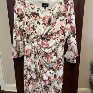 Connected Apparel 10-P Floral dress